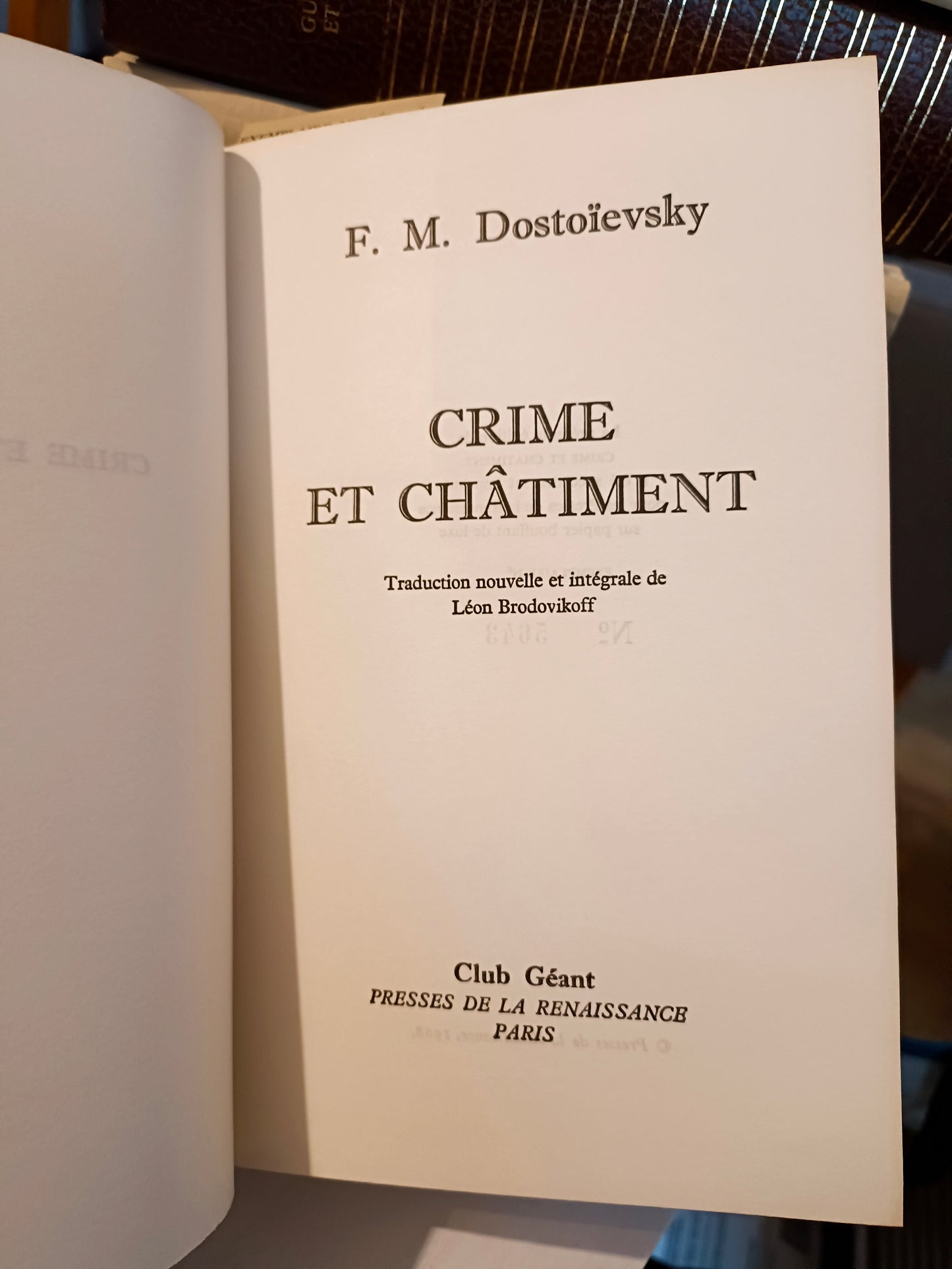 LNUM06 - Crime et châtiment - Dostoïevski [5643]